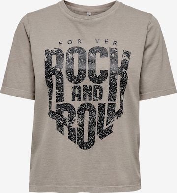 JDY Shirt 'FAROCK' in Grey: front