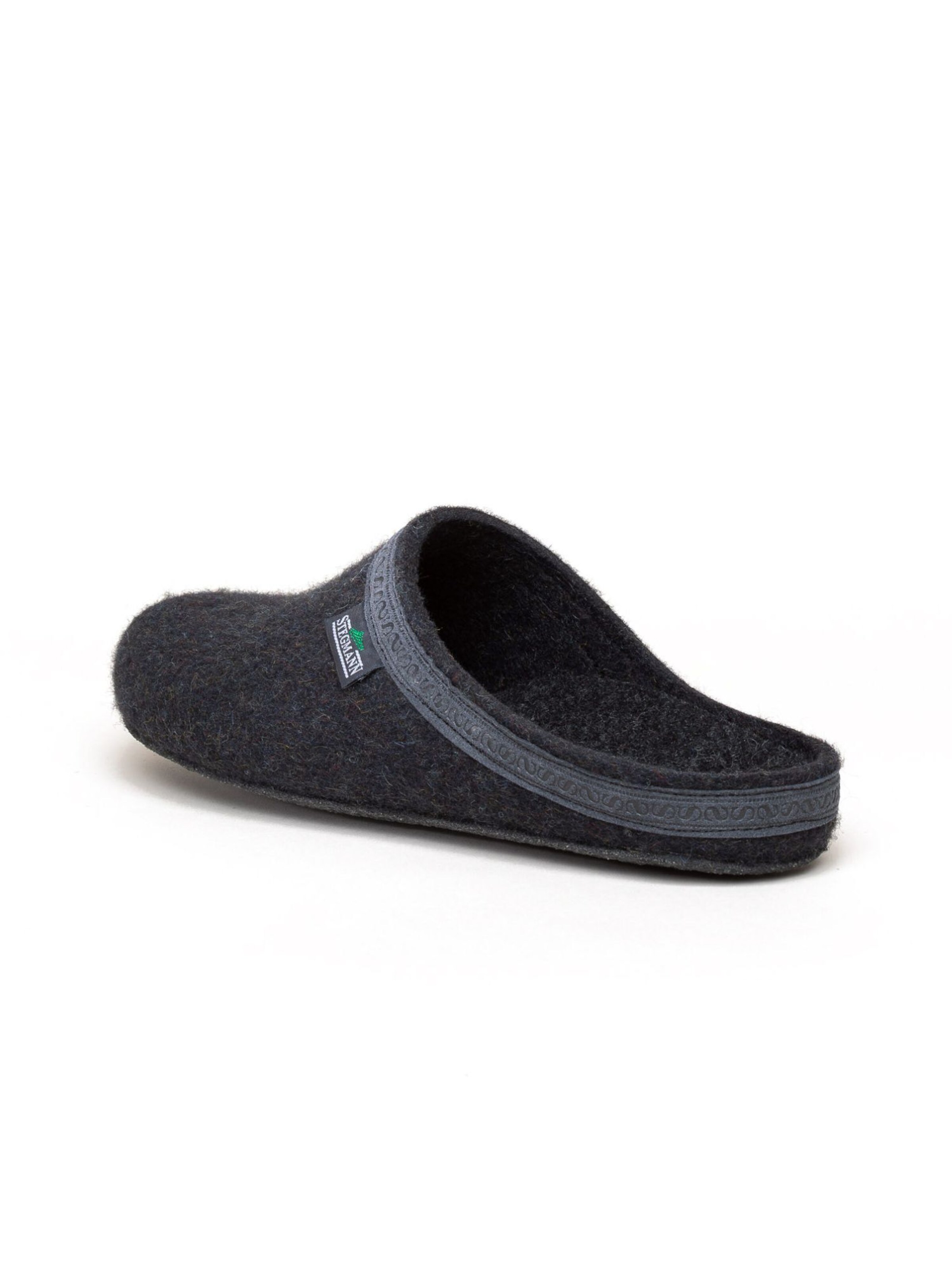 Stegmann Hausschuh 'Filzclogs Stegmann 127'‌‌‌ in Grau