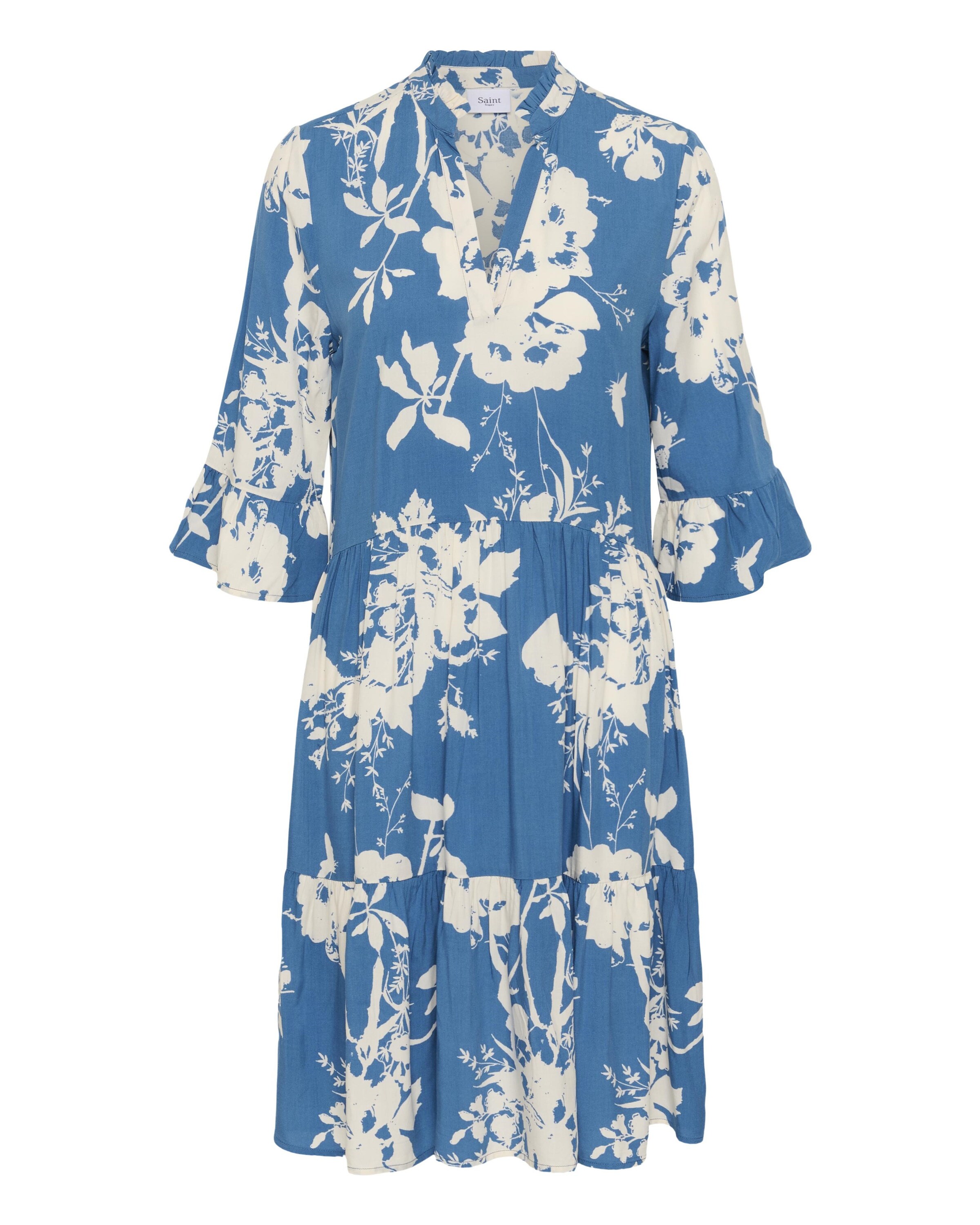 SAINT TROPEZ Kleid 'SZEda' in Blau: Vorderseite