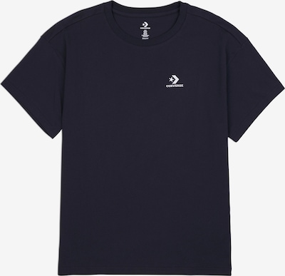 CONVERSE T-Shirt in schwarz / weiß, Produktansicht