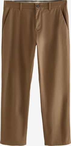Nextregular Chino hlače - smeđa boja: prednji dio