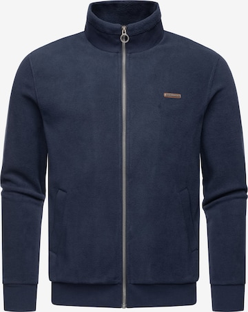 Veste en polaire 'Trayne' Ragwear en bleu : devant