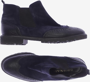 Brunate Dress Boots in 40 in Blue: front