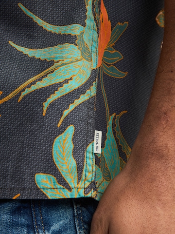 Petrol Industries Regular fit Overhemd in Zwart