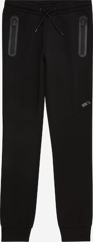 Jack & Jones Junior Tapered Pants in Black: front