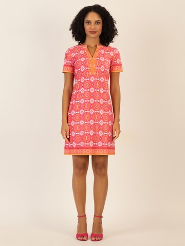 mint & mia Kurzes Kofferkleid in Orange: Vorderseite