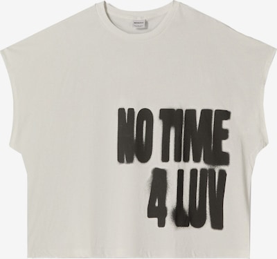 Bershka Paita värissä musta / offwhite, Tuotenäkymä