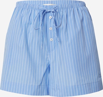 Pantaloni de pijama 'Mix & Match' de la Marc O'Polo pe albastru: față
