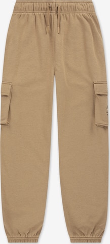 Effilé Pantalon CONVERSE en beige : devant