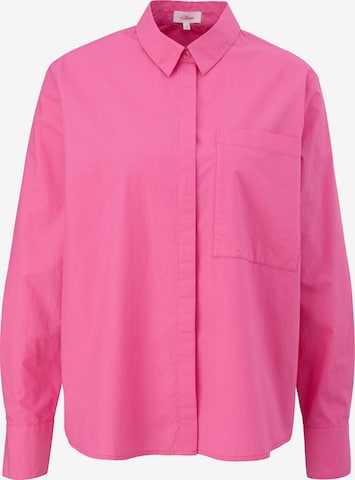 s.Oliver Blouse in Pink: front