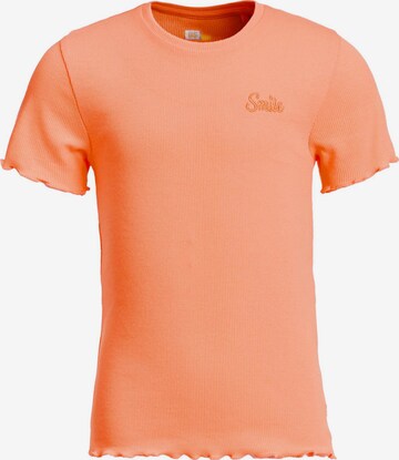 WE Fashion T-shirt i orange: framsida