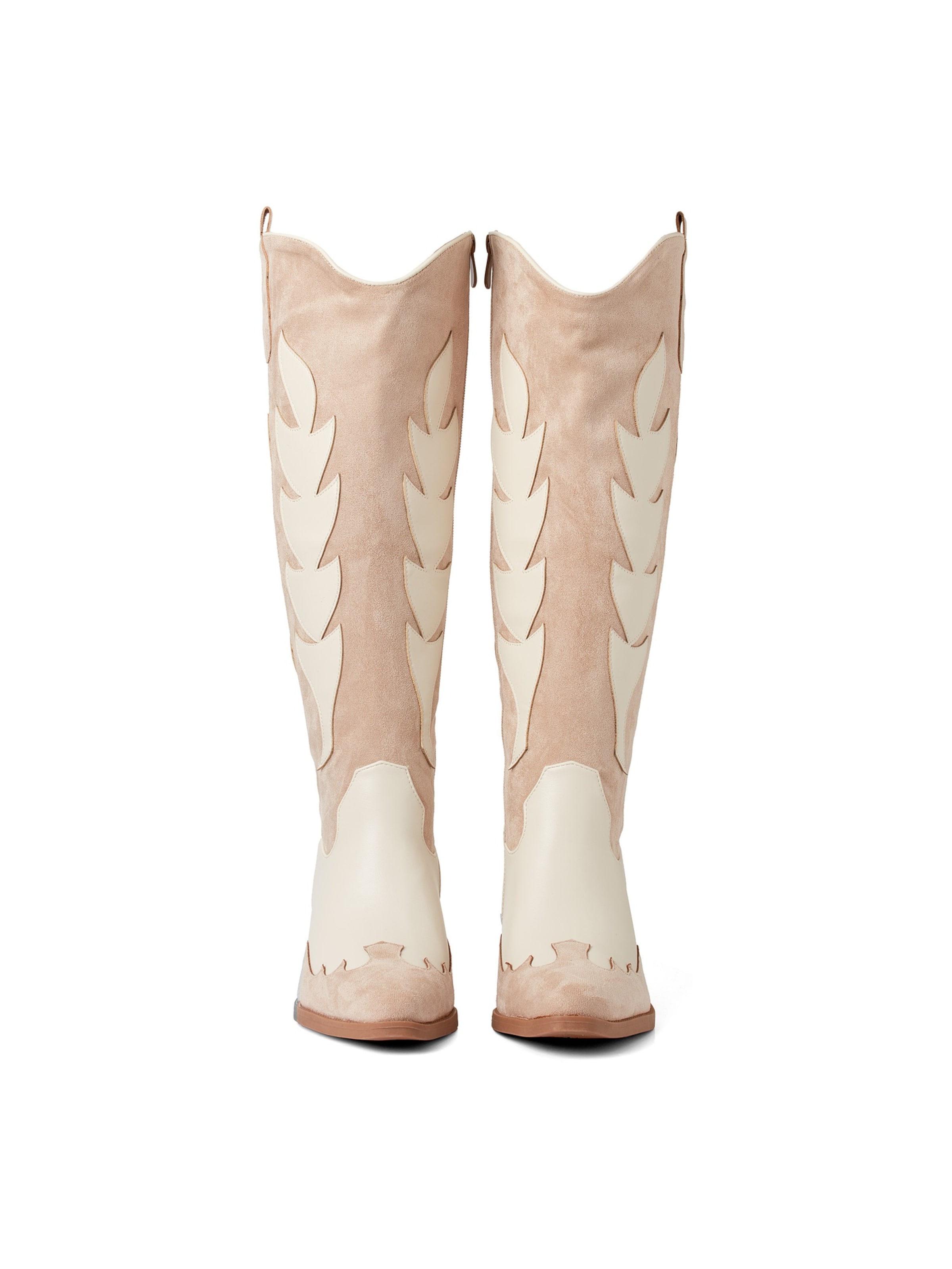 Bottes de cowboy Smile Favorites en beige