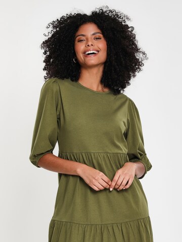 Threadbare Zomerjurk 'Finn' in Groen