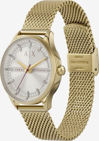 ARMANI EXCHANGE Uhr in Gold: predná strana