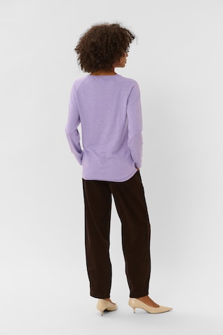CULTURE - Pullover em roxo