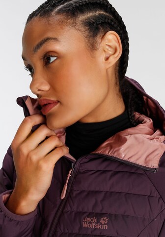 JACK WOLFSKIN Athletic Jacket in Purple