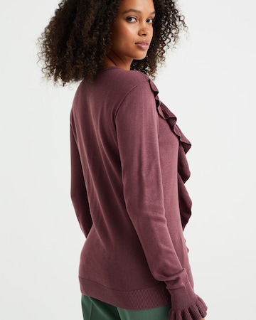 WE Fashion - Pullover em roxo