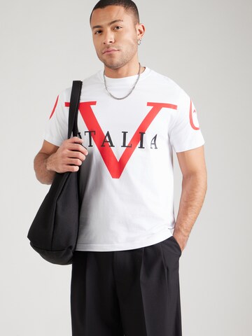 19V69 ITALIA T-Shirt 'Tamaro' in Weiß: Vorderseite