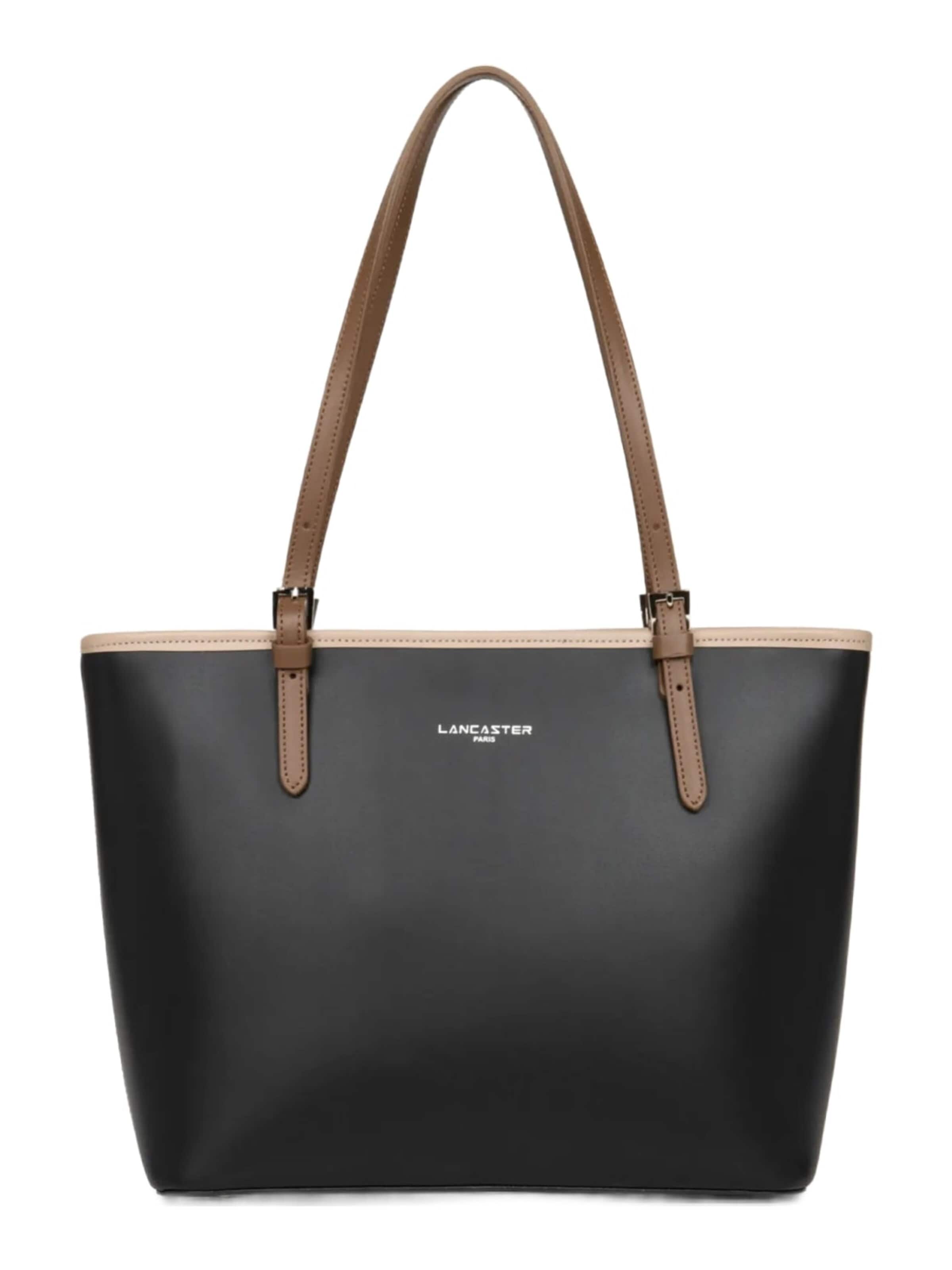 LANCASTER Paris - Shopper 'Smooth' en negro: frente