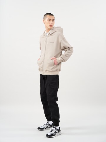 Cørbo Hiro Sweat jacket 'Shibuya' in Beige