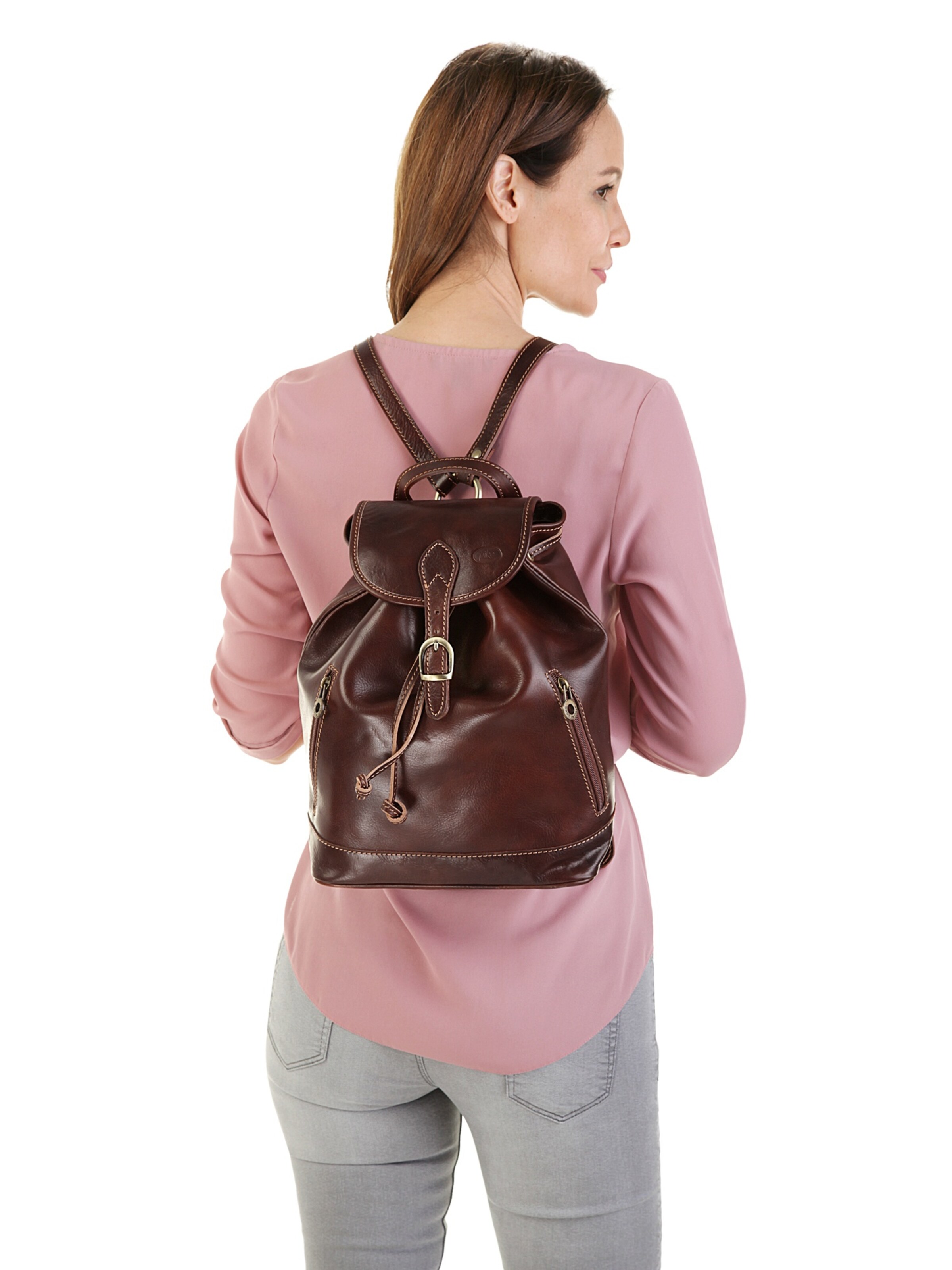 Sac à dos piké en marron