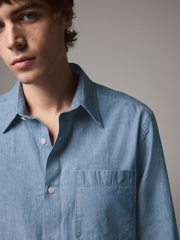 Coupe regular Chemise Next en bleu