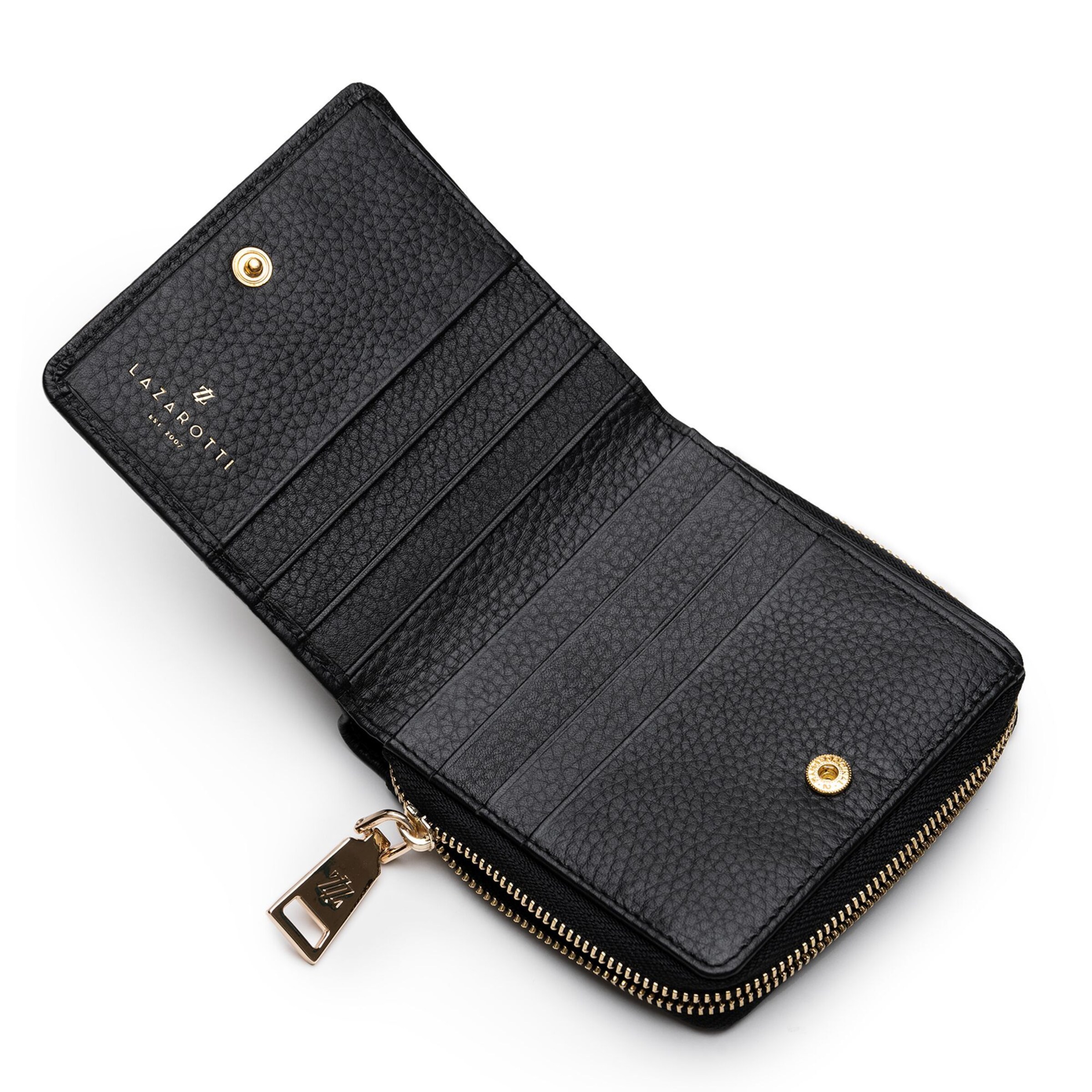 Porte-monnaies 'Bologna' Lazarotti en noir