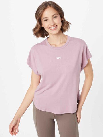 Reebok Functioneel shirt in Lila: voorkant