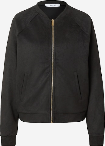 juoda ABOUT YOU Demisezoninė striukė 'Alena': priekis