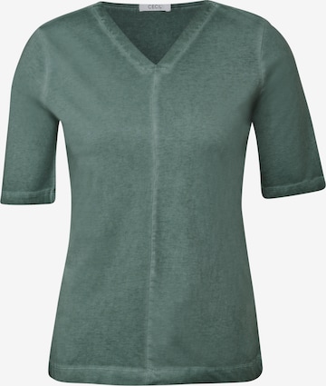 CECIL T-Shirt in Grün: Vorderseite