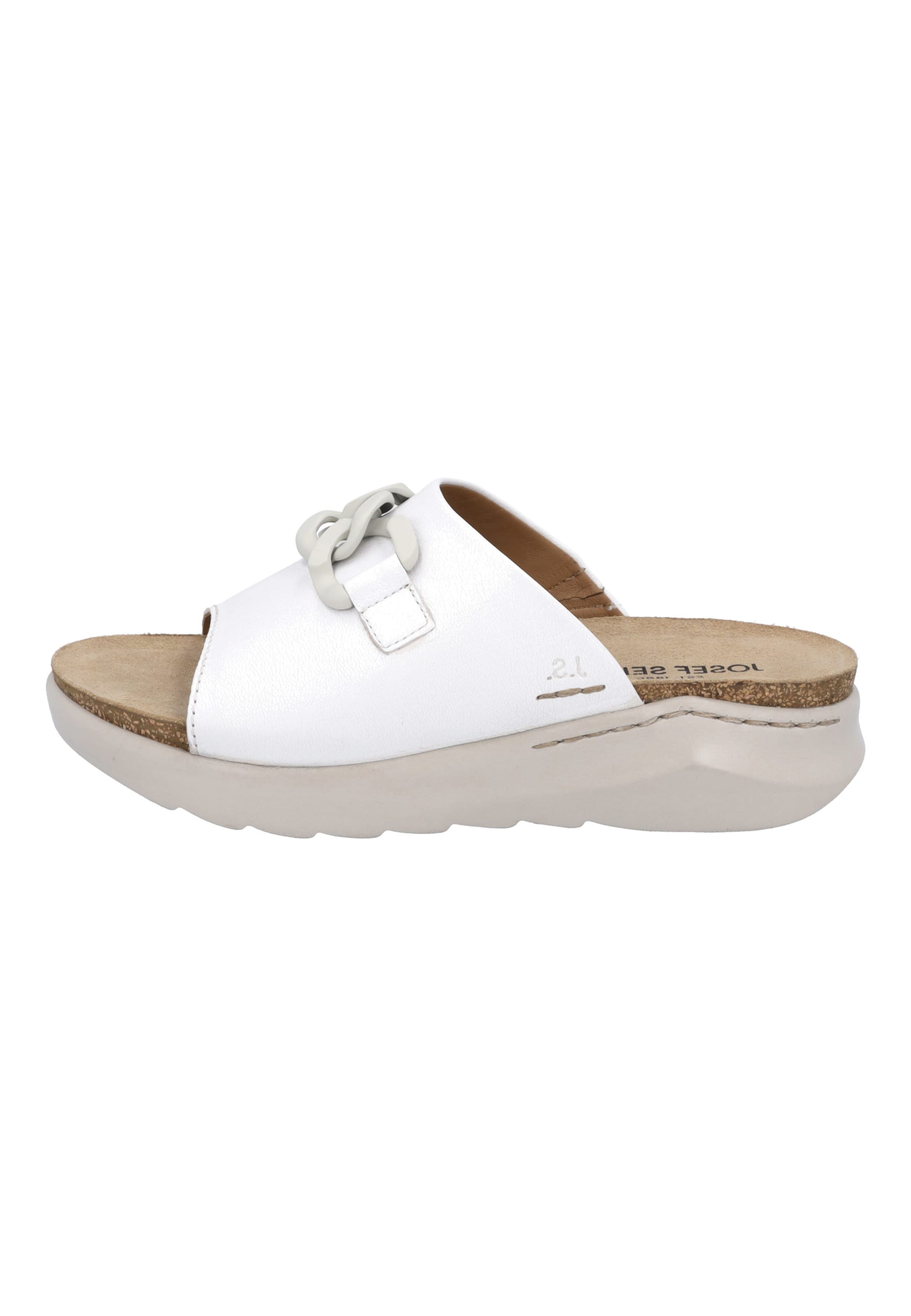 JOSEF SEIBEL Mules 'Celine 07' in White: front