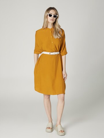 Wemoto Shirt Dress 'Livy' in Yellow