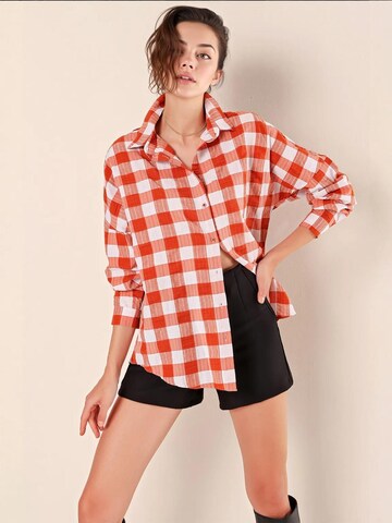 Bigdart Bluse in Rot