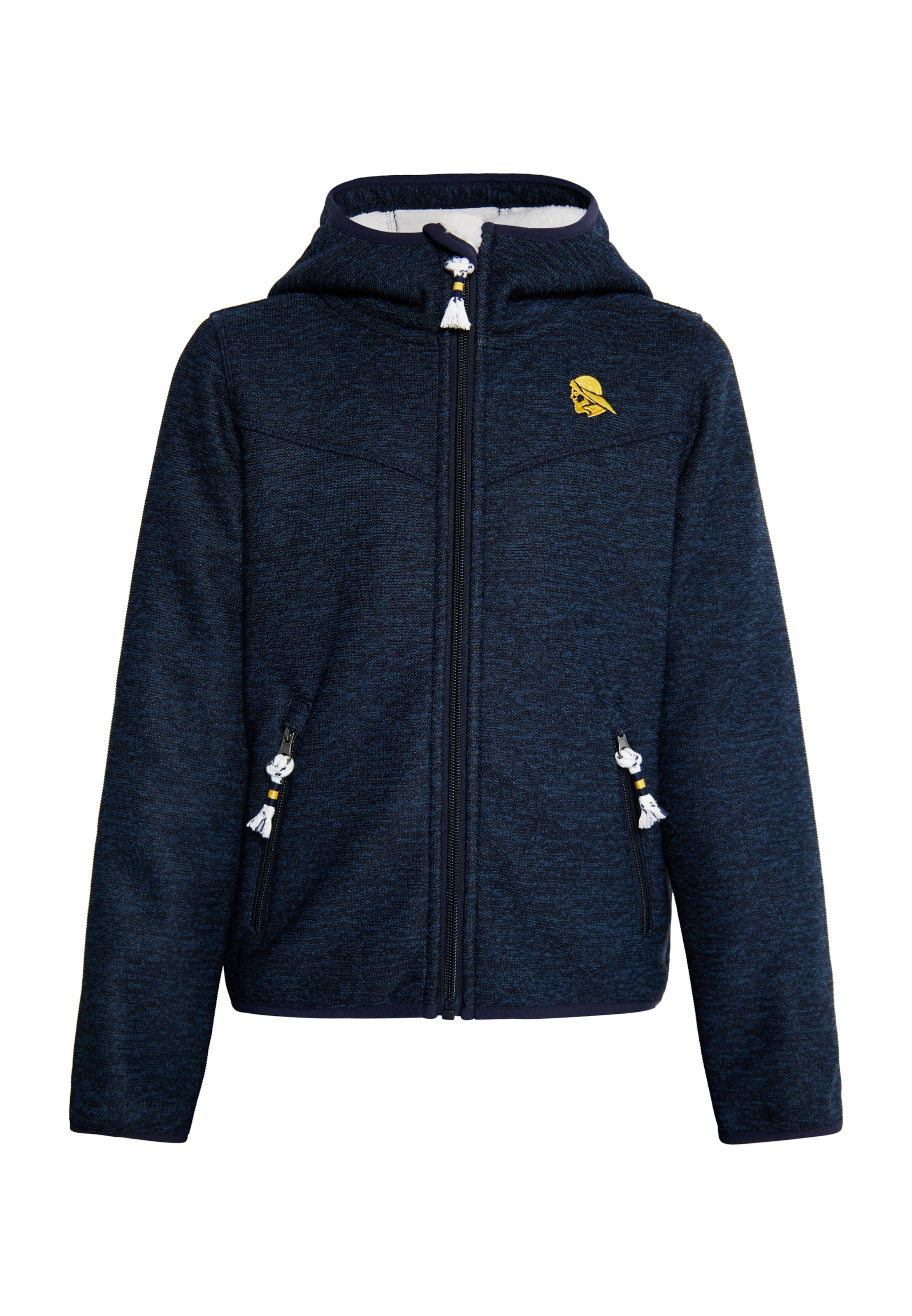 Schmuddelwedda Fleece jacket 'Keyti' in Blue: front