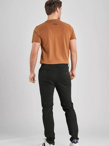 U.S. POLO ASSN. regular Lærredsbukser 'Milo' i sort