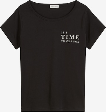 Marc O'Polo T-Shirt in Schwarz: Vorderseite