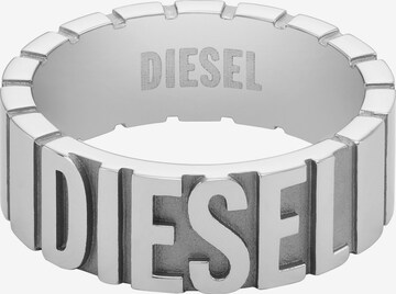 DIESEL Ring in Silber