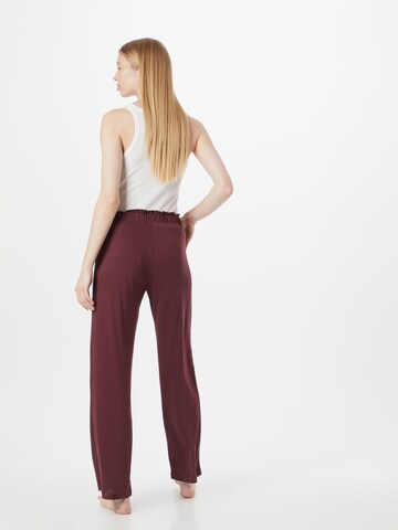 Pantalon de pyjama 'EVERY DAY' ESPRIT en rouge