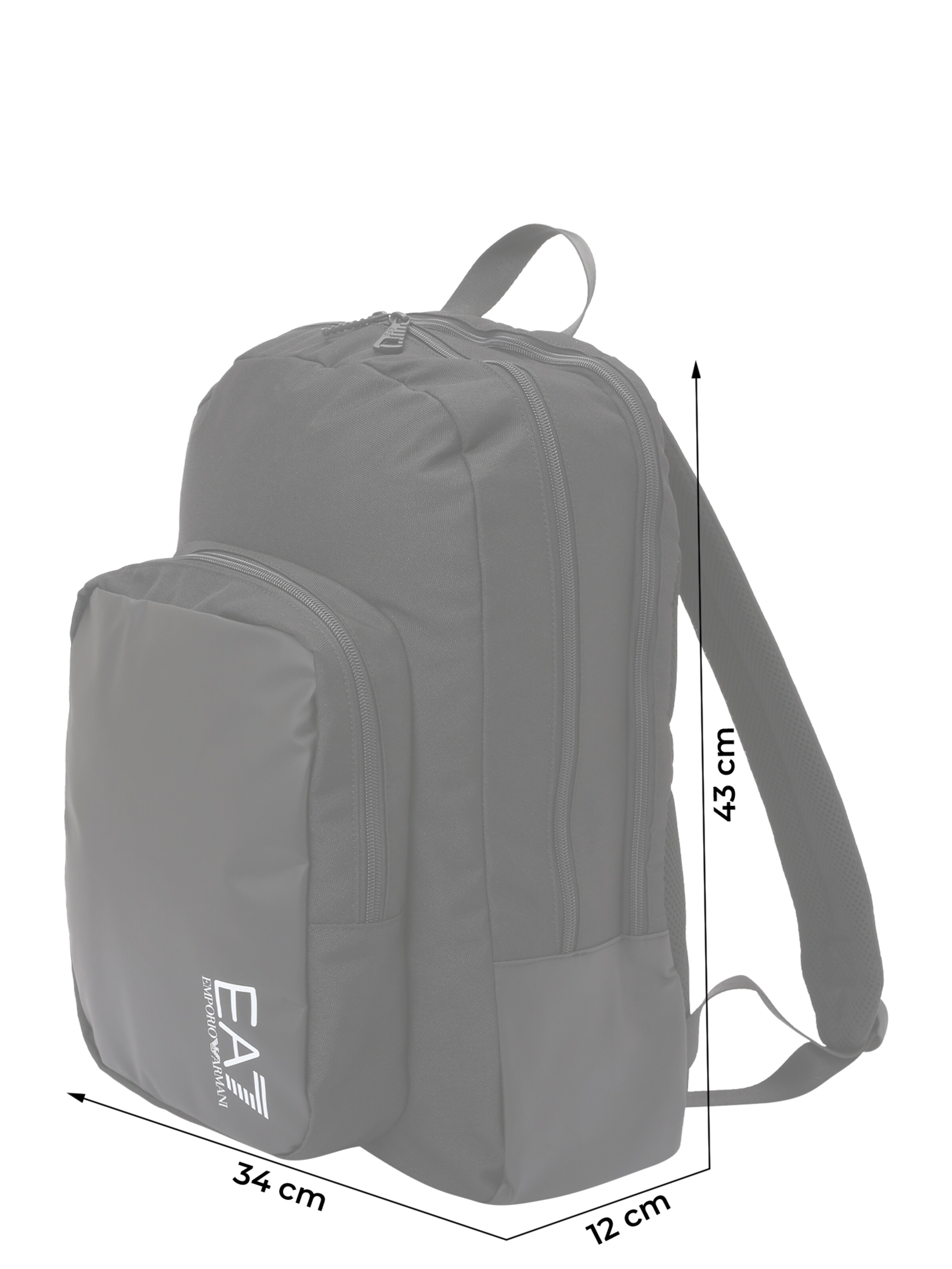 Sac à dos EA7 Emporio Armani en noir