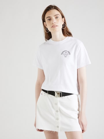 Tommy Jeans Shirts 'RETRO SPORT 2' i hvid
