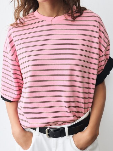 T-shirt Pull&Bear en rose