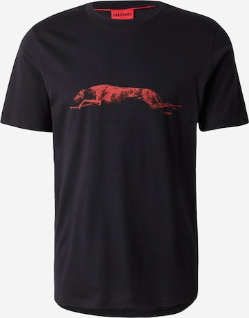 HUGOMajica 'Didug' - crna boja: prednji dio