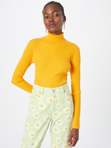 dzeltens ESPRIT Džemperis: no priekšpuses