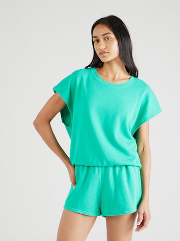 AMERICAN VINTAGESweater majica 'EPOBAY' - zelena boja: prednji dio