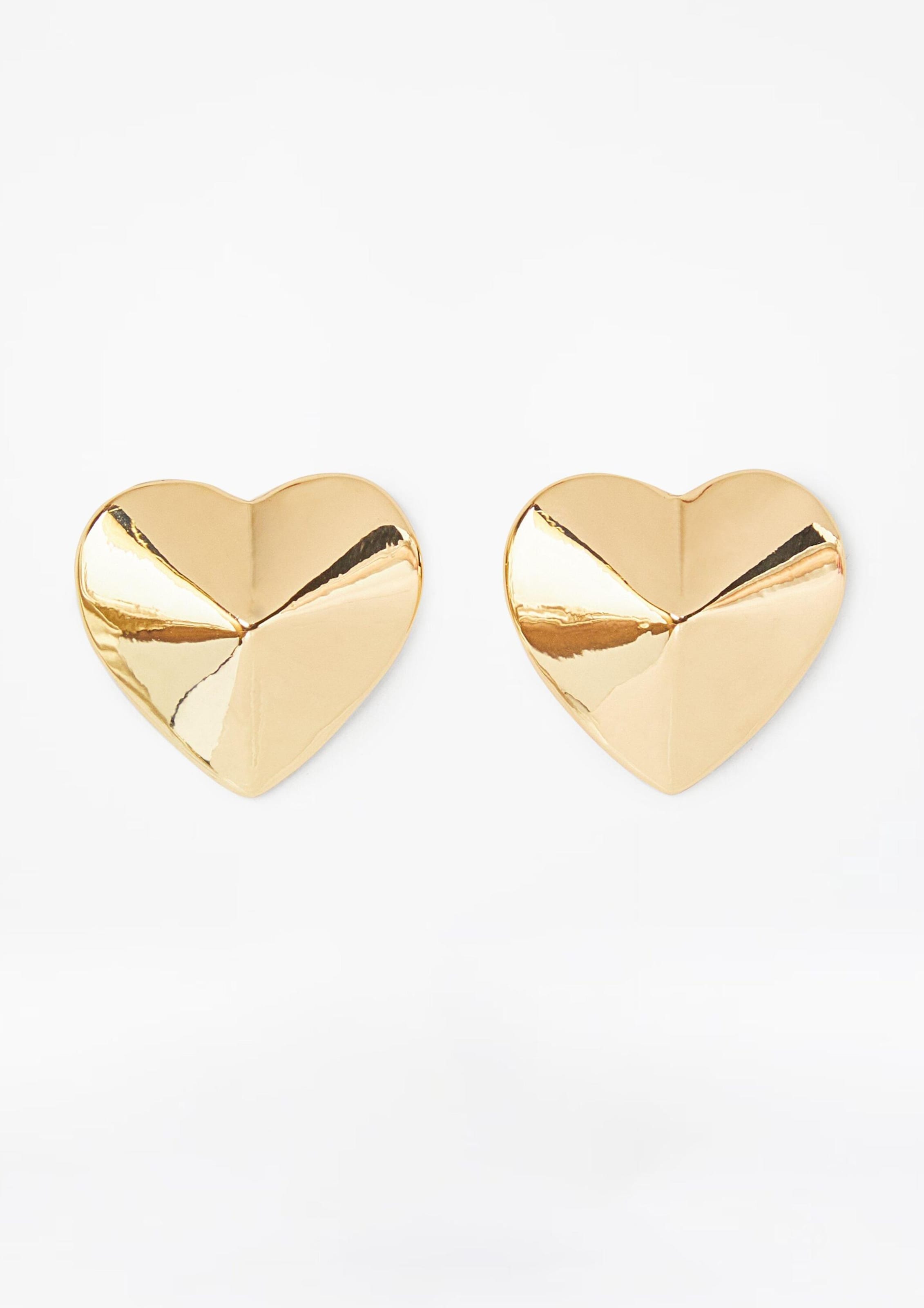 Boucles d'oreilles COMMA en or : devant