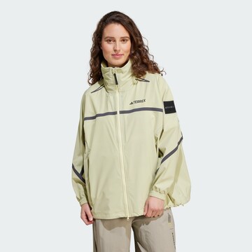 Veste outdoor 'Disney National Geographic' ADIDAS TERREX en jaune : devant