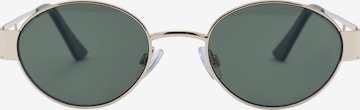 Pull&Bear Okulary przeciwsłoneczne w kolorze złoty: przód