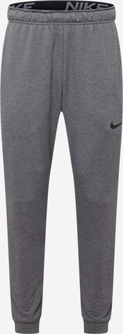 NIKE Sportbroek in Grijs: voorkant