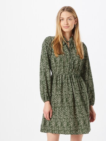 ABOUT YOU Sukienka koszulowa 'Tessy' w kolorze zielony: przód