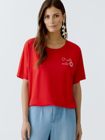 OUI T-Shirt in Rot: Vorderseite